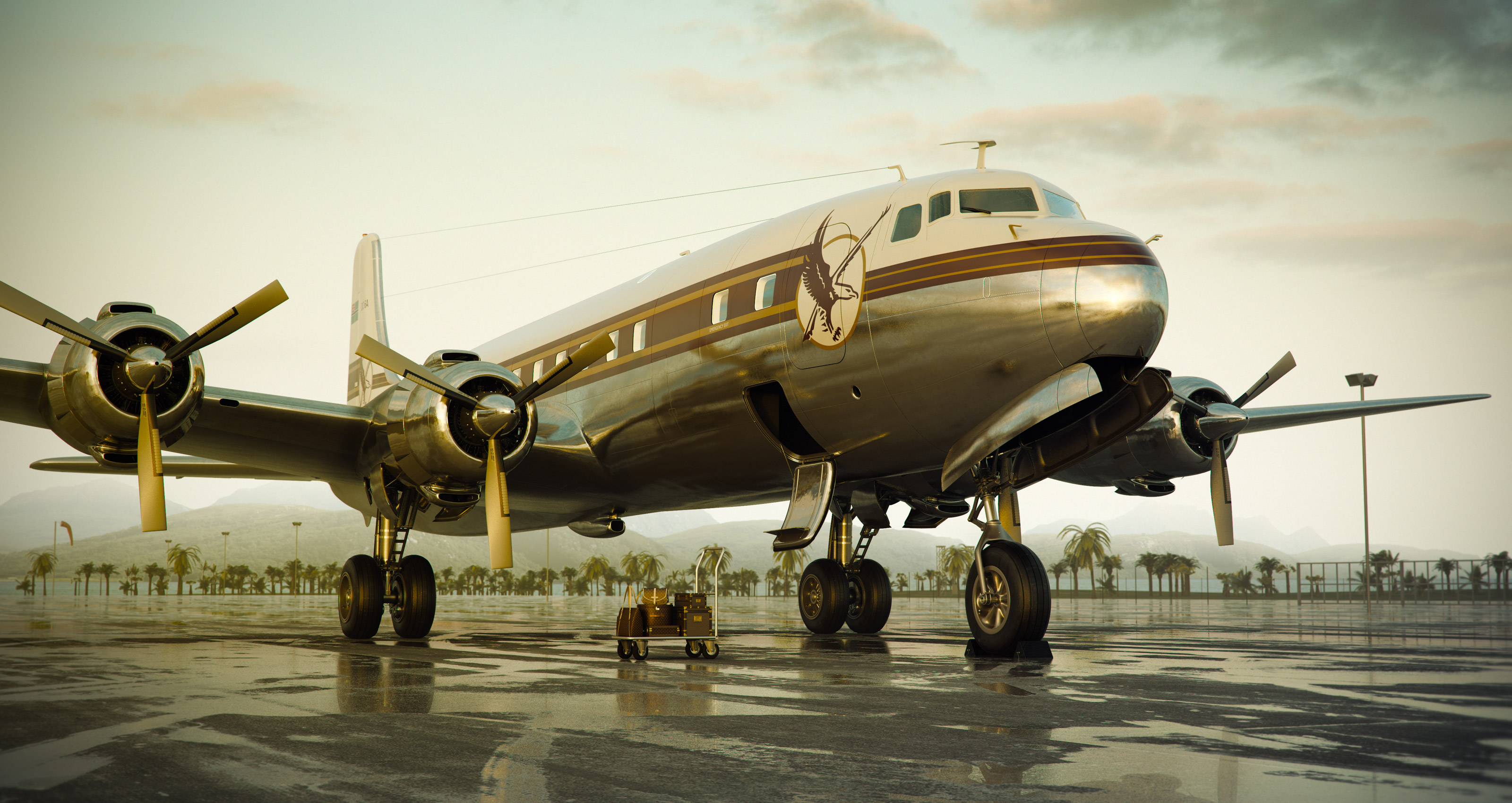 Douglas DC-6 of Cloudmaster Limited