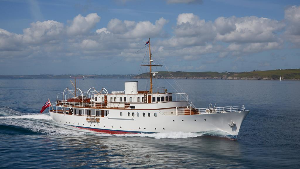 classic yacht malahne restored charter centurion magazine