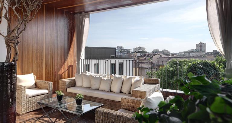 Bulgari Hotel Milan - The Bulgari Suite Terrace