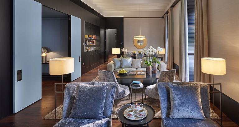 Mandarin Oriental Hotel Milan - Presidential Suite living room