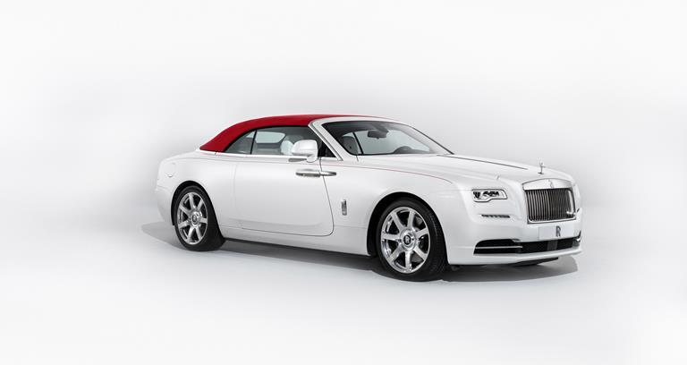 Rolls-Royce Dawn Inspired by Fashion in Mugello Red