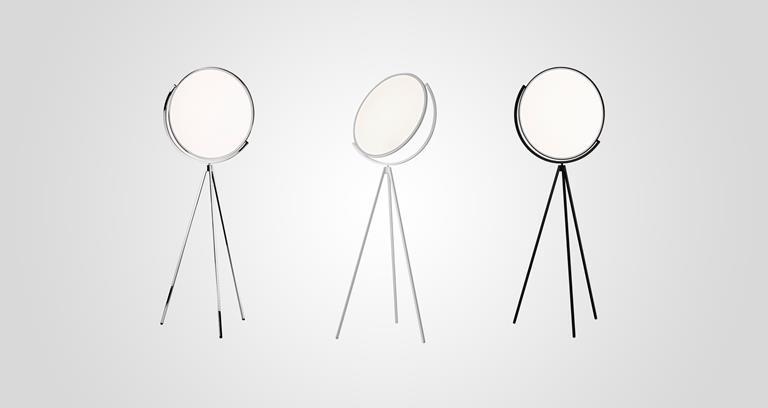 The Superloon lamp, designed by Jasper Morrison for FLOS