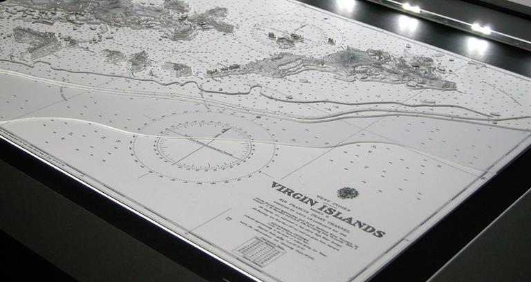 A Latitude Kinsale map of the British Virgin Islands