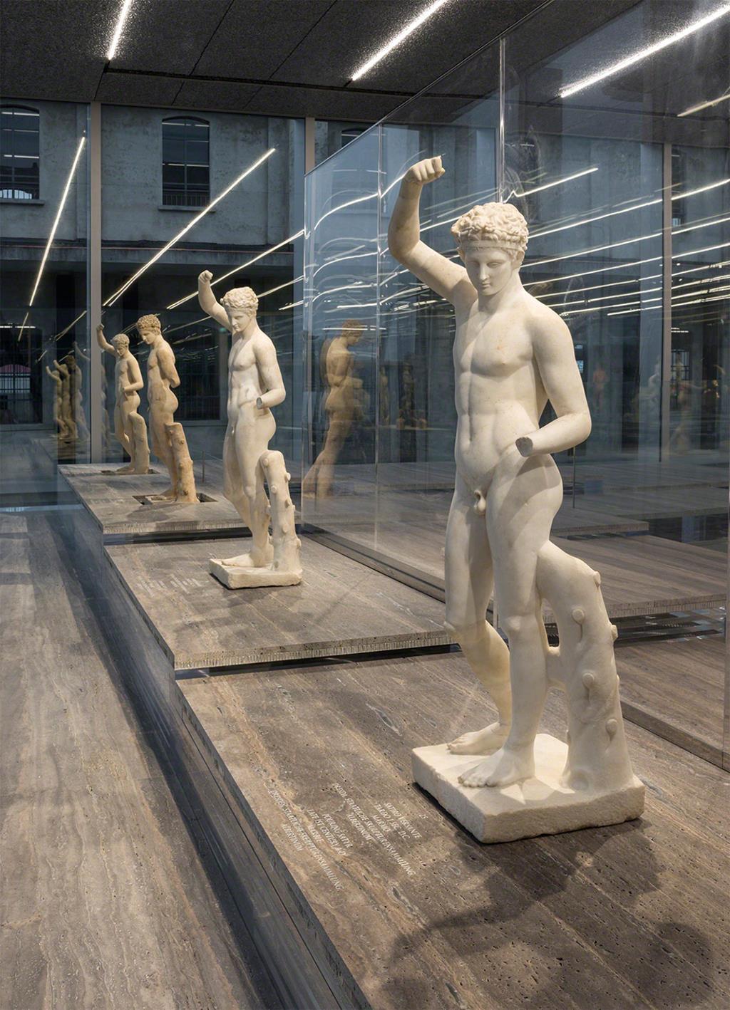 Statues at Fondazione Prada Milan