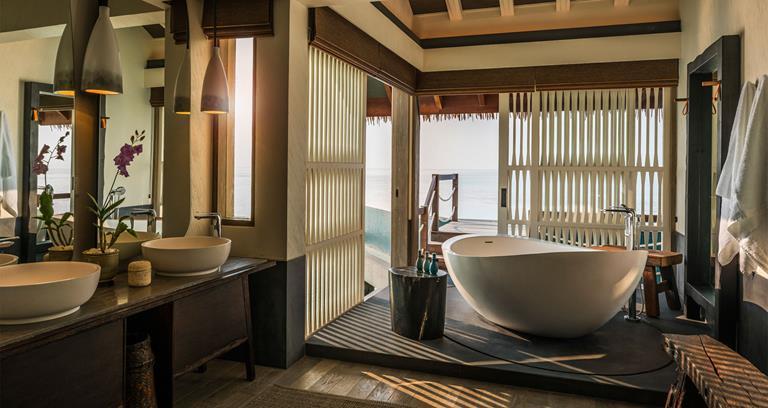Two-Bedroom Water Villa Master Bathroom