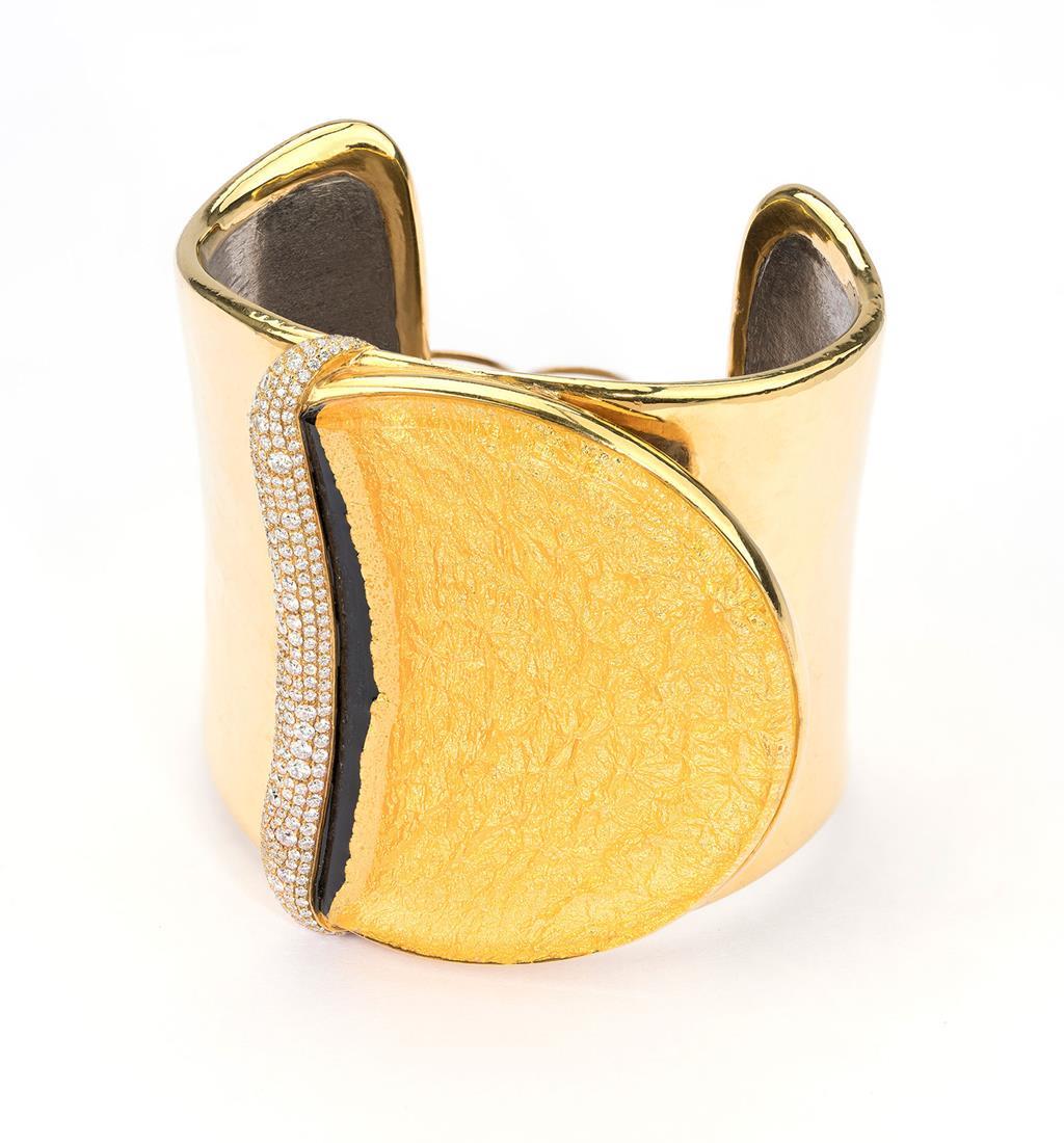 Glenn Spiro gold cuff