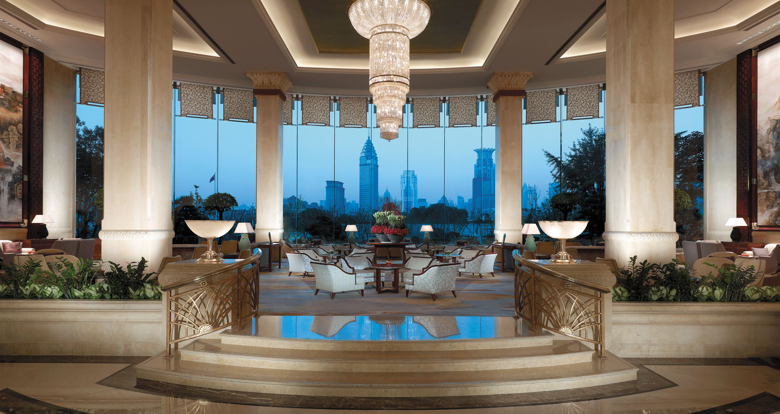 Pudong Shangri-La, East Shanghai – Lobby Lounge, River Wing