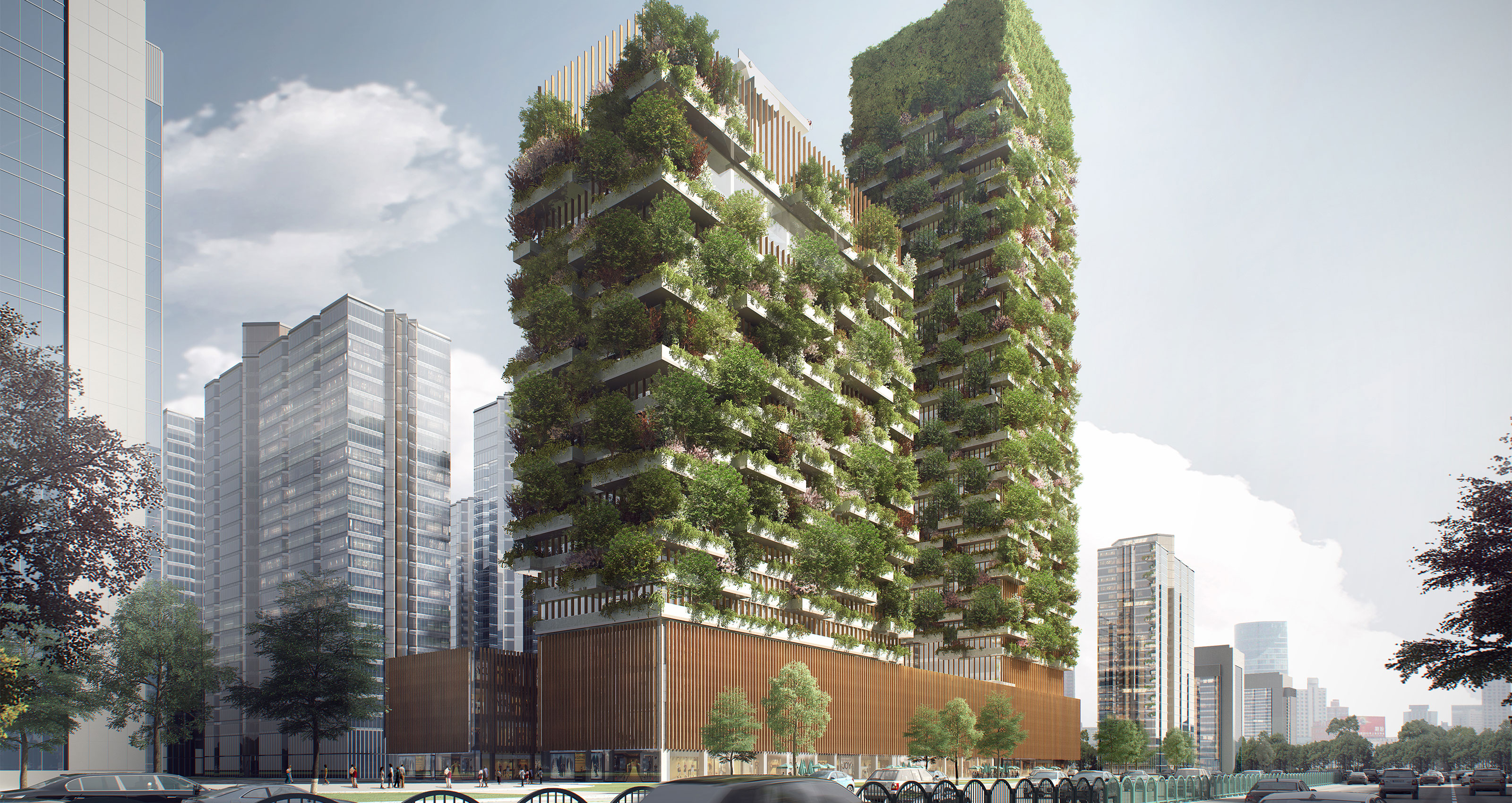 Nanjing Vertical Forest, China 