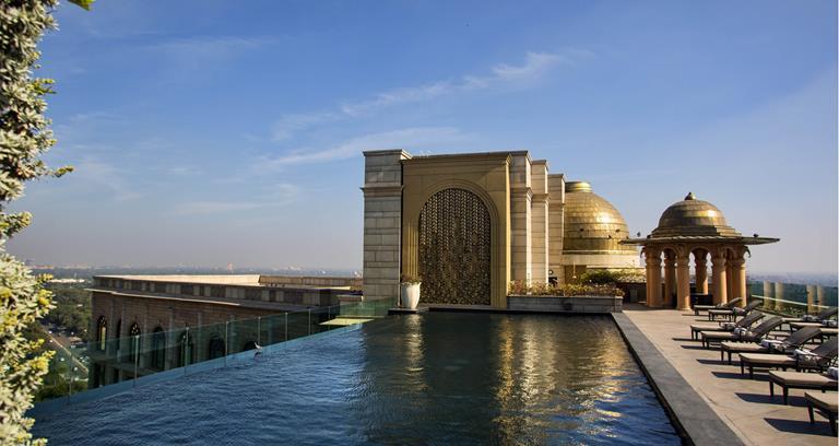 Rooftop swimming pool