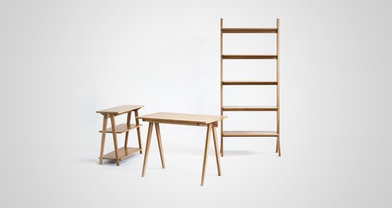  5. Ercol Pero desk and shelving