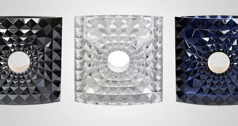 8. Mario Botta for Lalique Geo vase