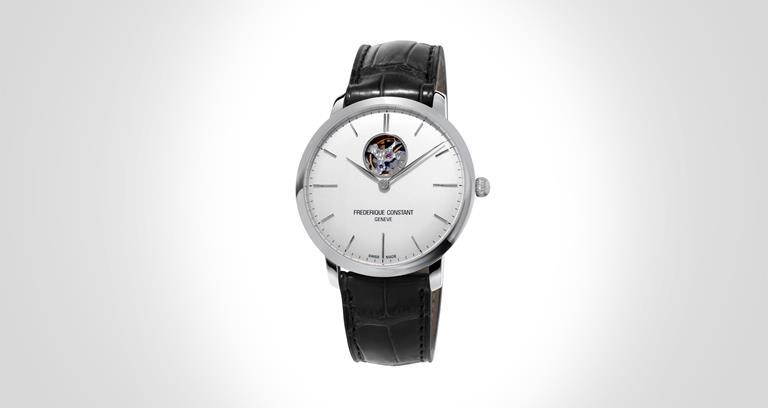 6. Frederique Constant Slimline Auto Heart Beat